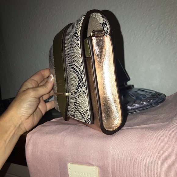 radley snakeskin bag